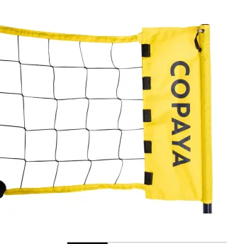 Set de Vóley Playa Kipsta Red y postes.