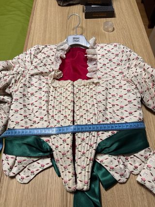 Corpiño fallera talla 10-12