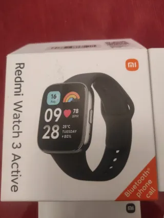 Redmi Watch 3 Active Negro + Cargador