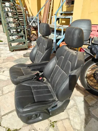 Asientos Land Rover Sport Cuero Negro