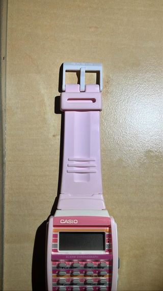 Reloj Casio Calculadora Rosa