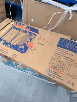 Caseta de jardín 8 x 6 ft Pent Techo Skylight cobe