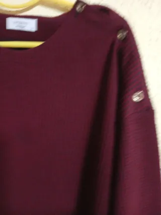 Jersey Oversize WOMAN pata de gallo pequeñita