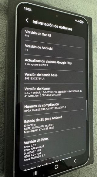 Samsung S25 256GB Azul