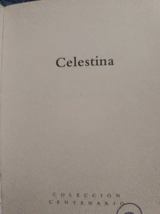 Libro clásico La Celestina