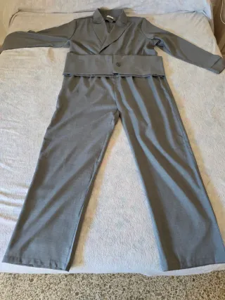 Traje Mono Hombre Gris Talla 4XL