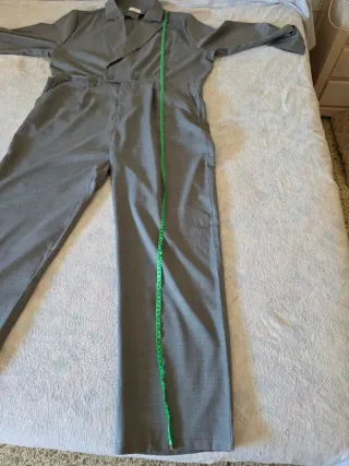 Traje Mono Hombre Gris Talla 4XL