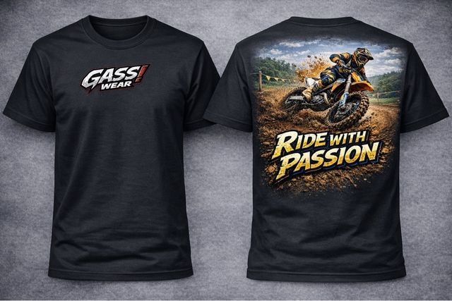 Camiseta Motocross Gass! Wear