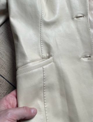 Chaqueta de Piel Sintética Mujer