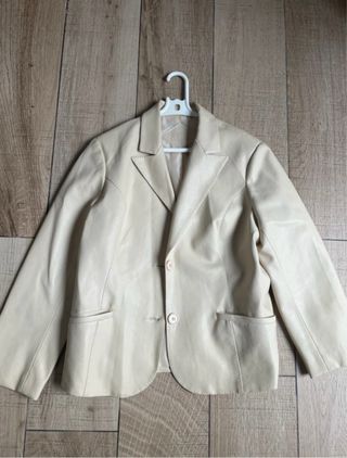 Chaqueta de Piel Sintética Mujer