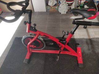 Bicicleta de Spinning Roja