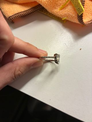 Anillo Pandora Corazón Doble Plata