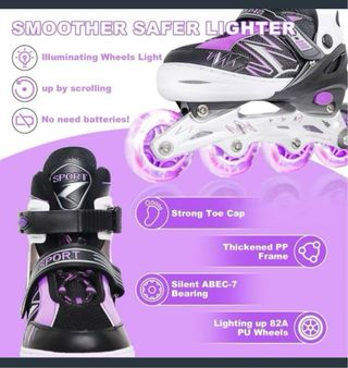 Patines en línea talla S