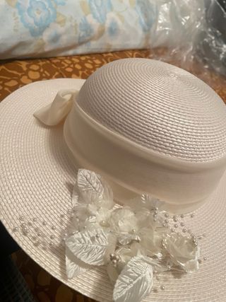 Sombrero de eventos blanco