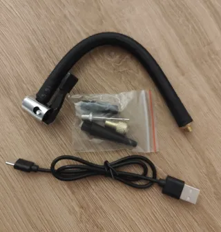 Inflador neumático y accesorios