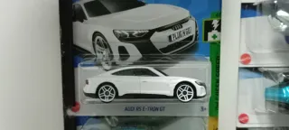 Hotwheels Audi RS E-Tron GT Blanco
