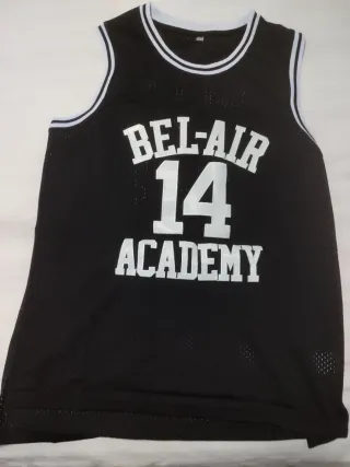 Camiseta Bel Air Academy Negra Talla S