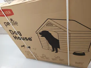 Caseta perro grande Curver nueva