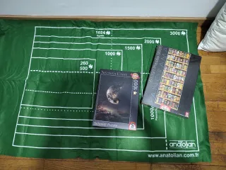 3 Puzzles + Manta de armado