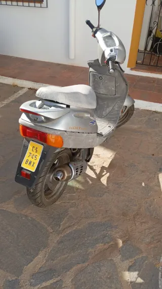 Adly Fox Plus Ciclomotor Plata