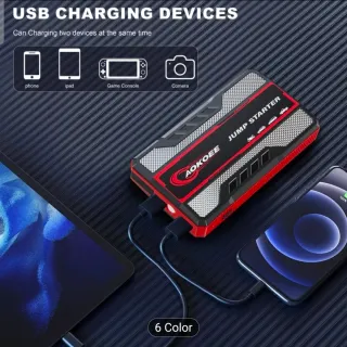 Arrancador de Batería Portátil AOKOEE