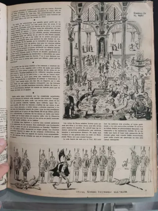 Libro antiguo Historia de la gente