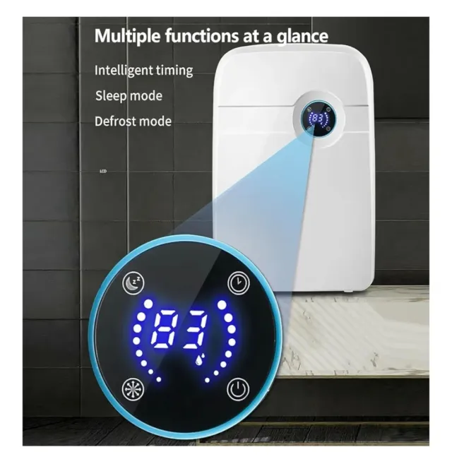 Deshumidificador Eléctrico Portátil 42W 2500ML