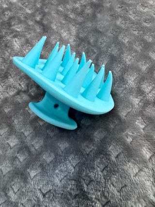 Escova Massageador Silicone Couro Cabeludo