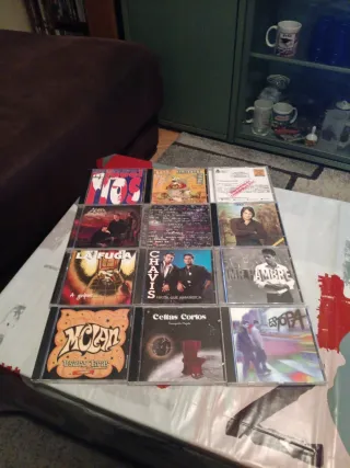 Lote 12 CDs Miguel Rios, Nino Bravo, La Fuga, McCl