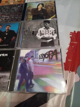 Lote 12 CDs Miguel Rios, Nino Bravo, La Fuga, McCl