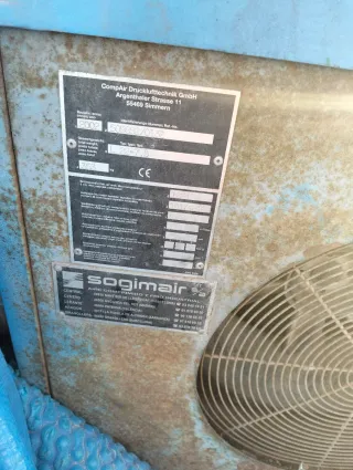 Compresor de tornillo potente