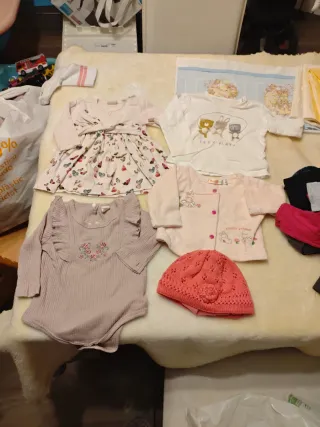 Lote Ropa Bebé Niña 1-3 Meses