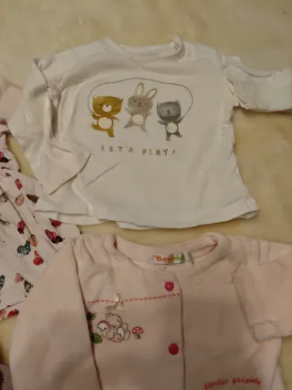 Lote Ropa Bebé Niña 1-3 Meses