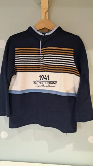 Polo Mayoral tejido jersey. Talla 4años.