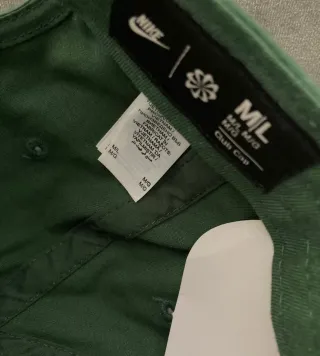 Gorra Nike Club Cap Verde Talla M/L