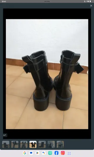 Botas Zara mujer talla 39