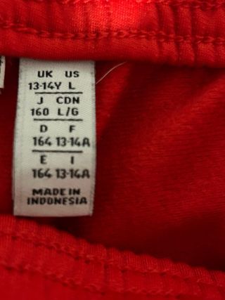 Chándal Adidas Rojo y Blanco