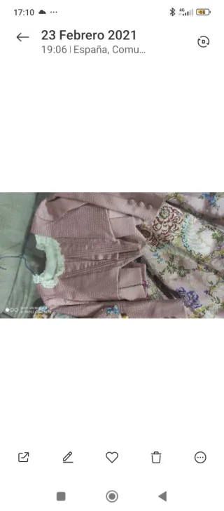 Traje de Fallera con dos cuerpos