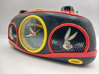 Radio Despertador AM/FM Looney Tunes Bugs Bunny