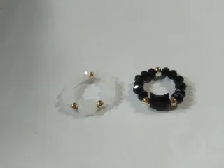 Nuevo lote de 2 Anillos ajustables de gatitos