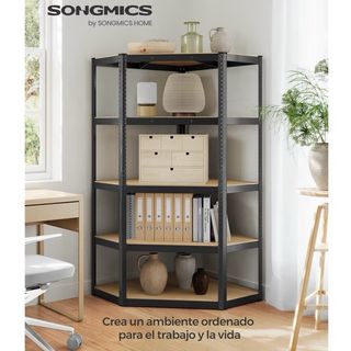 Estantería metálica esquinera 5 baldas