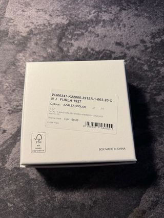 Collana Furla Daring Argento e Rosa