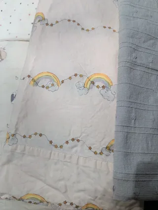 Lote Ropa de Cuna: Sábanas y Colcha