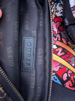 Bolso Guess Marrón y Dorado