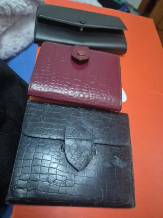 Lote de 3 Carteras Antiguas