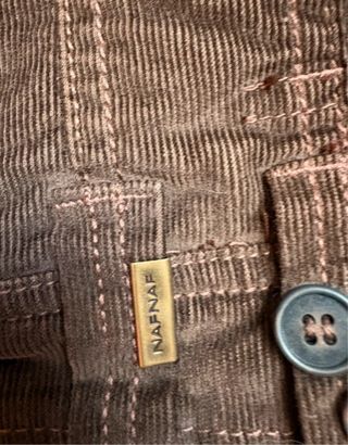 Giacca Naf Naf velluto marrone