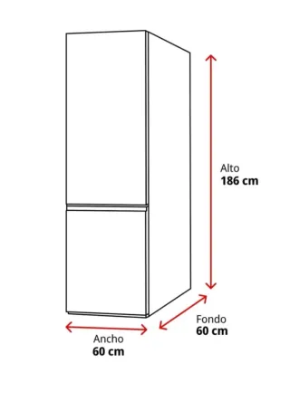 Frigorífico OK OFK 611 E NF Nuevo