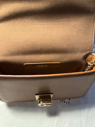 Furla 1927 mini crossbody vitello Roma+flow