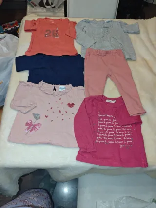 Lote Ropa Niña 6-12 Meses