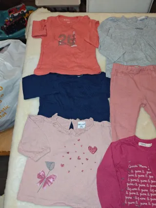 Lote Ropa Niña 6-12 Meses
